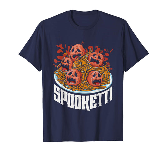 Funny Spooketti Halloween Costume Spaghetti T-Shirt