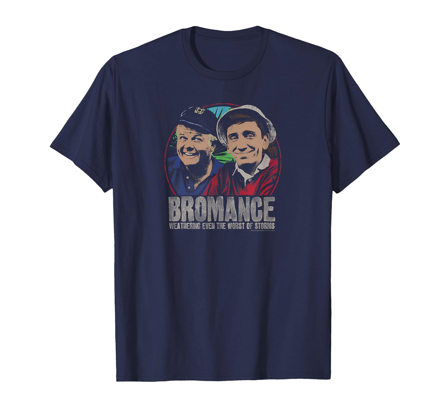 Gilligan's Island Gilligan & Skipper Stormy Bromance T-Shirt