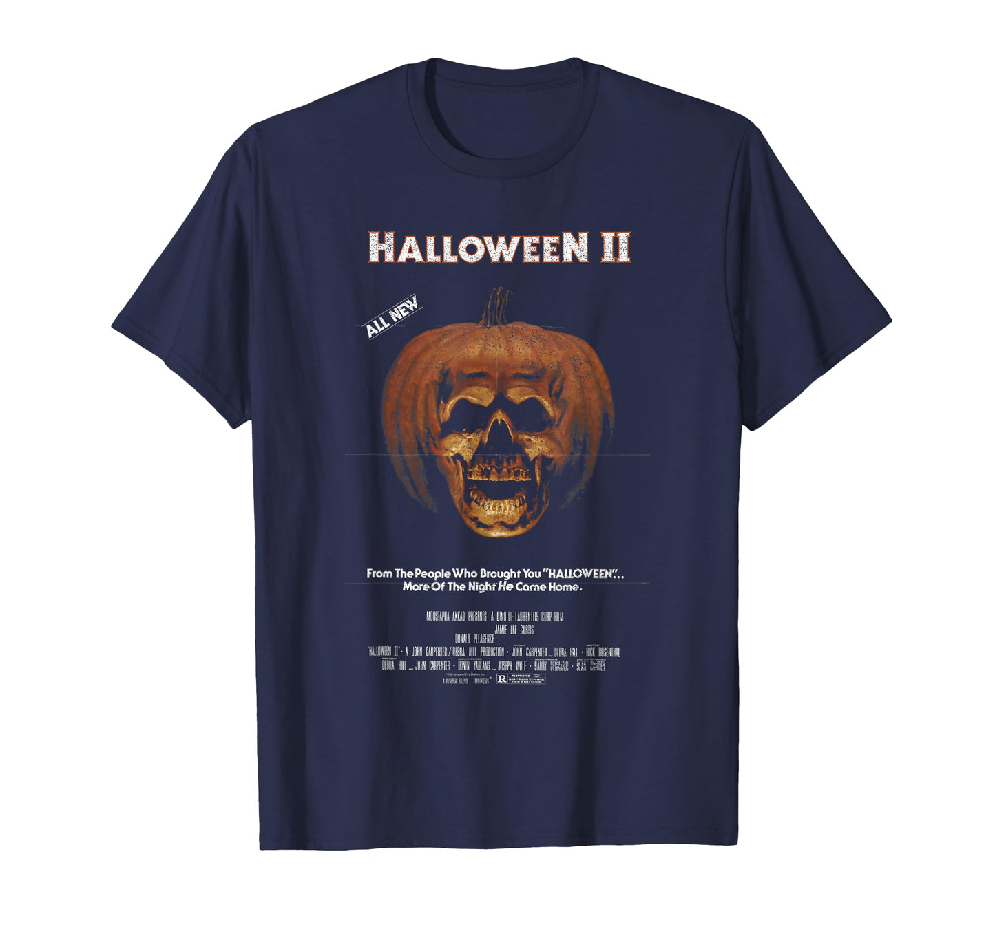 Halloween 2 Carved Pumpkin Poster T-Shirt