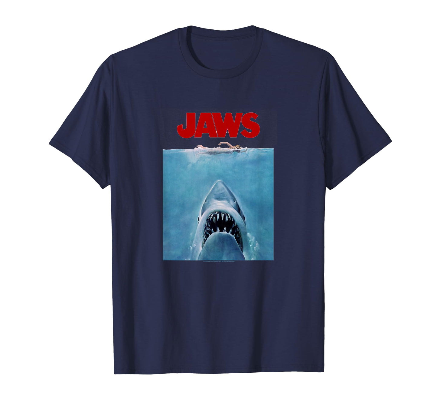 Jaws Classic Poster Art T-Shirt