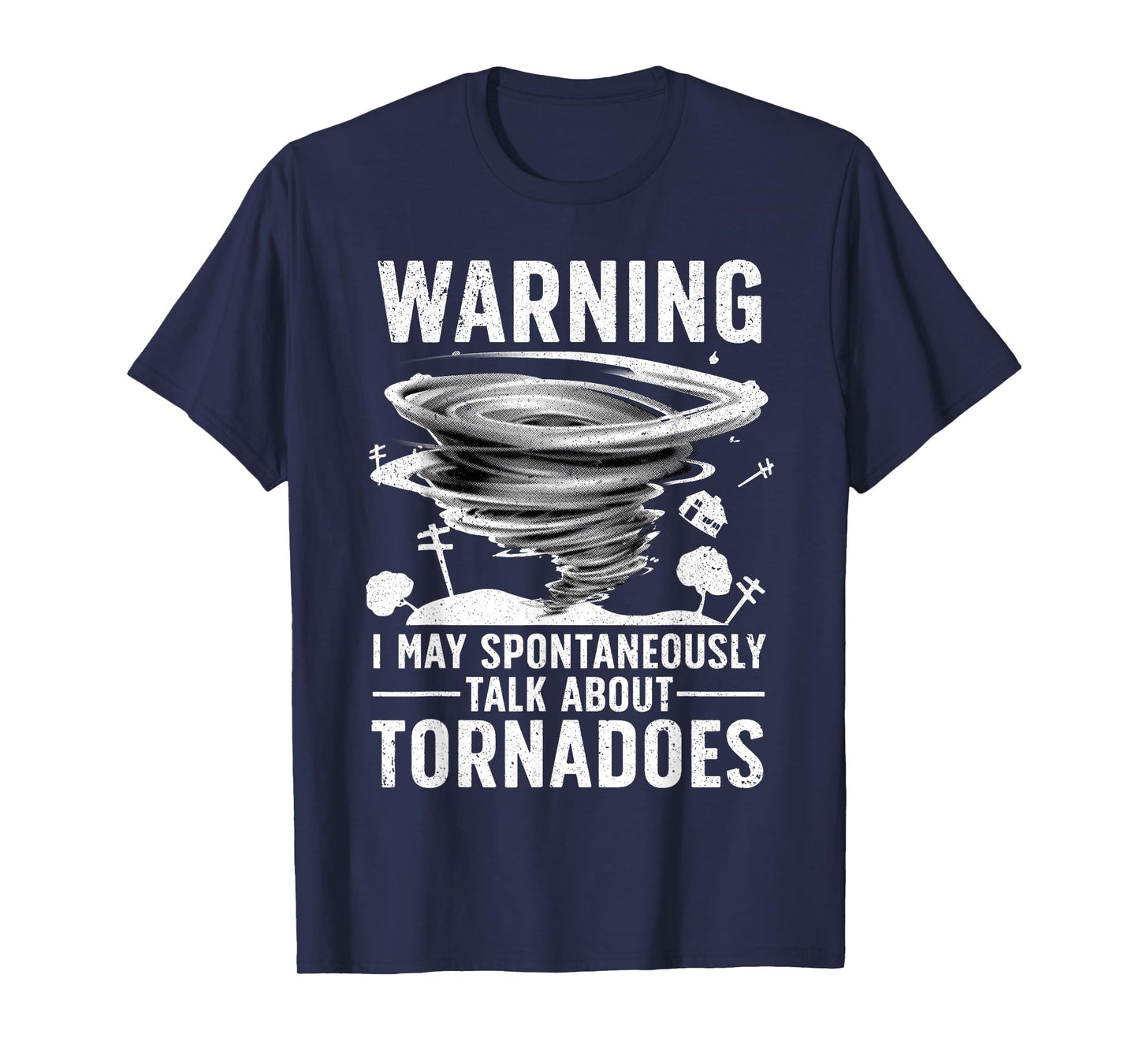 Funny Tornado Art For Men Women Storm Twister Chaser Lover T-Shirt