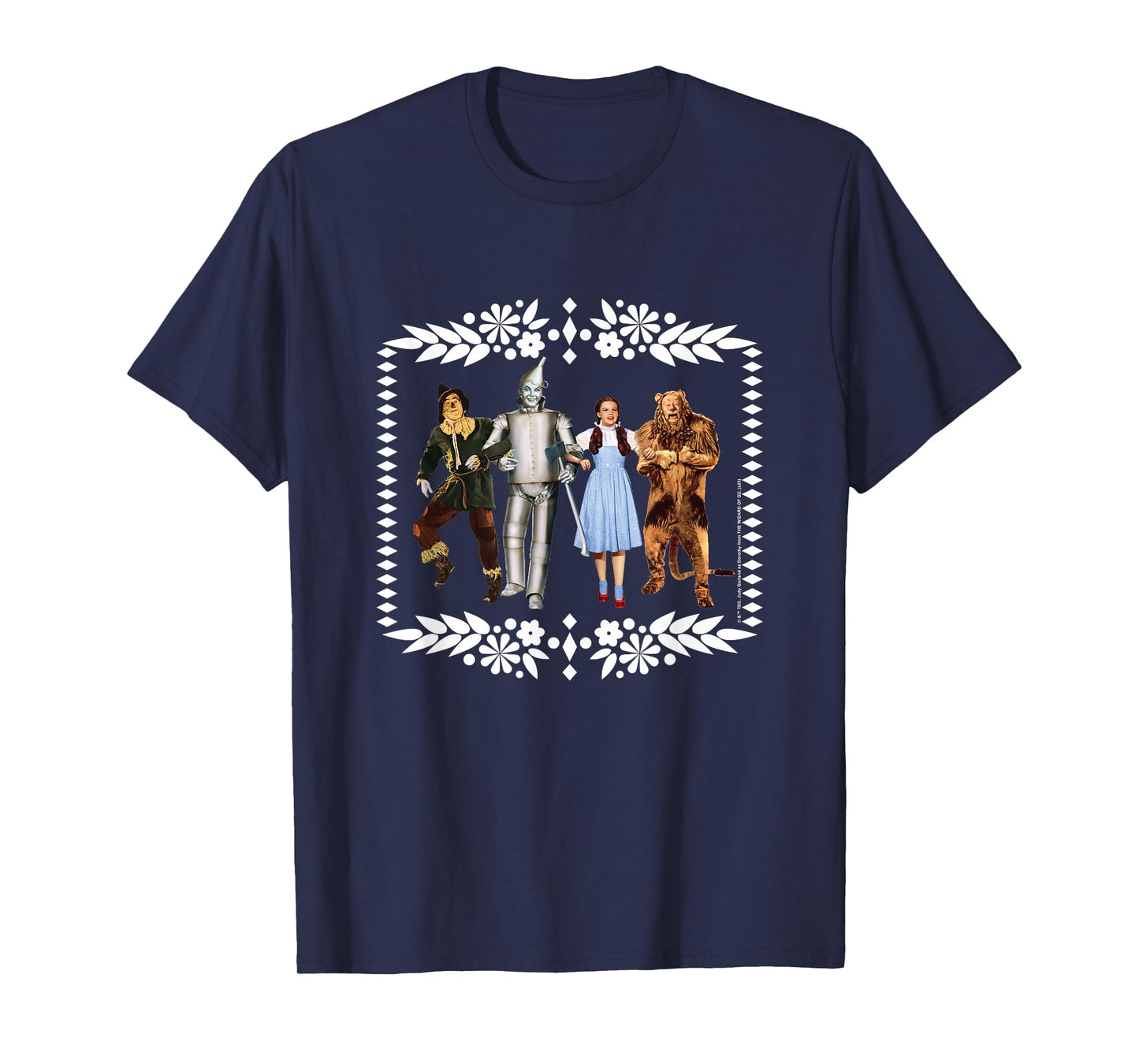 The Wizard of Oz - OZ Group White Border T-Shirt