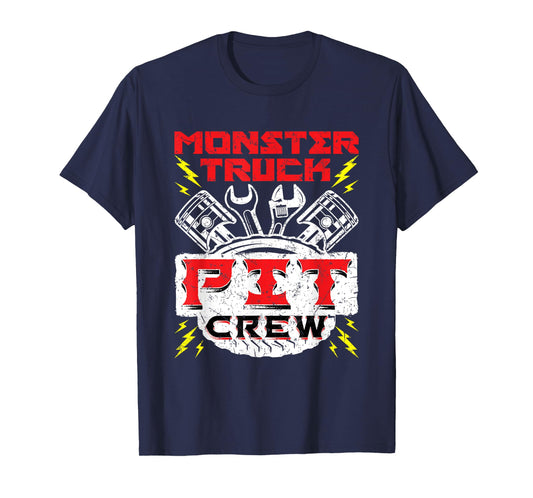 Monster Truck Pit Crew - Monster Truck Rally T-Shirt