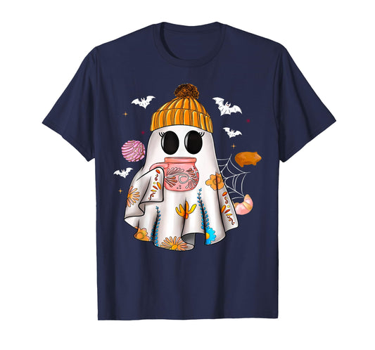 Ghost Spanish Halloween Mexican Spooky Conchas And Cucuys T-Shirt