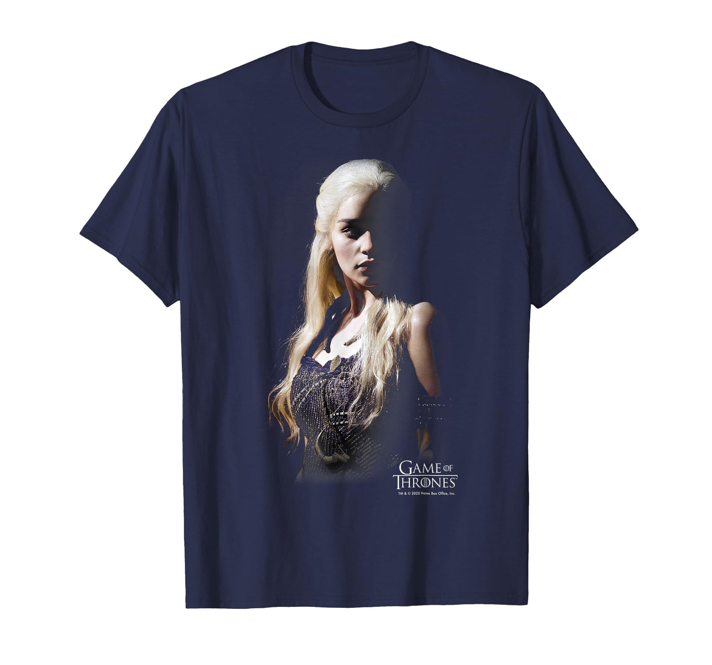 Game Of Thrones Daenerys Targaryen Dark Portrait T-Shirt