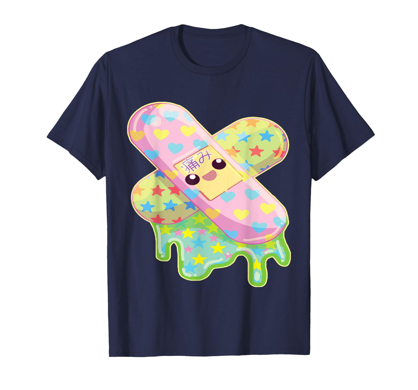 Kawaii Bandaids T-Shirt T-Shirt