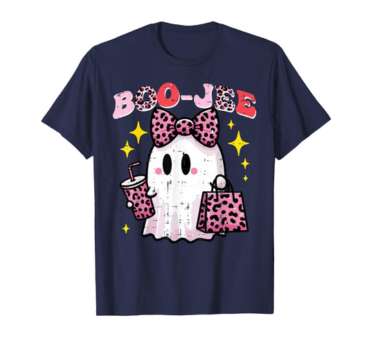 Halloween Ghost Boo JEE Boujee Bougie Costume Women Girl Kid T-Shirt