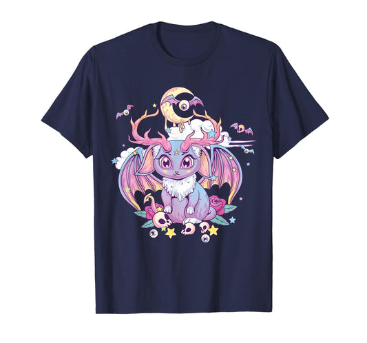 Pastel Goth Creepy Occult Satanic Jackalope Kawaii Menhera T-Shirt