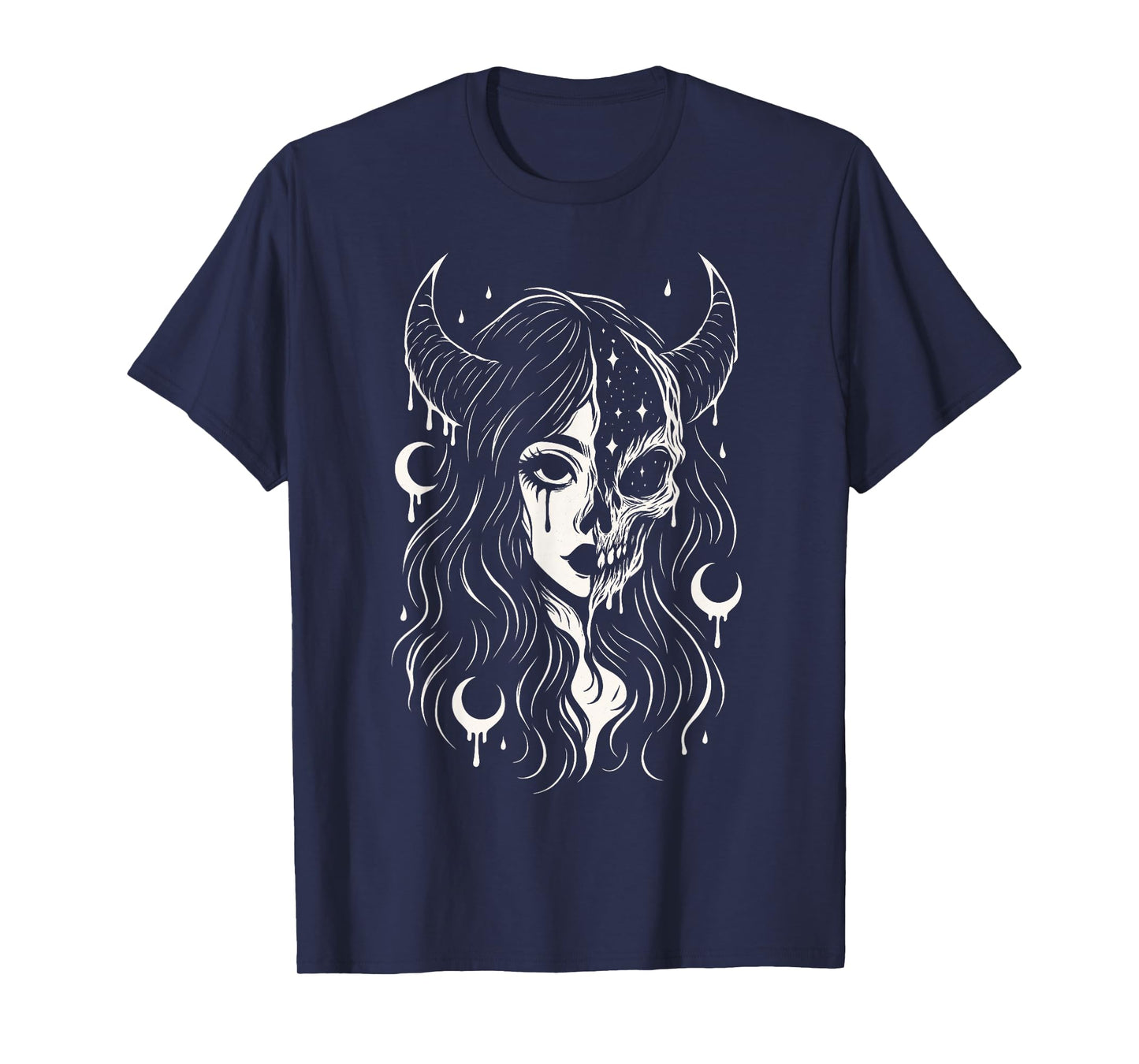 Demon Girl Horror Anime Manga Japanese Art Alt Kawaii Goth T-Shirt
