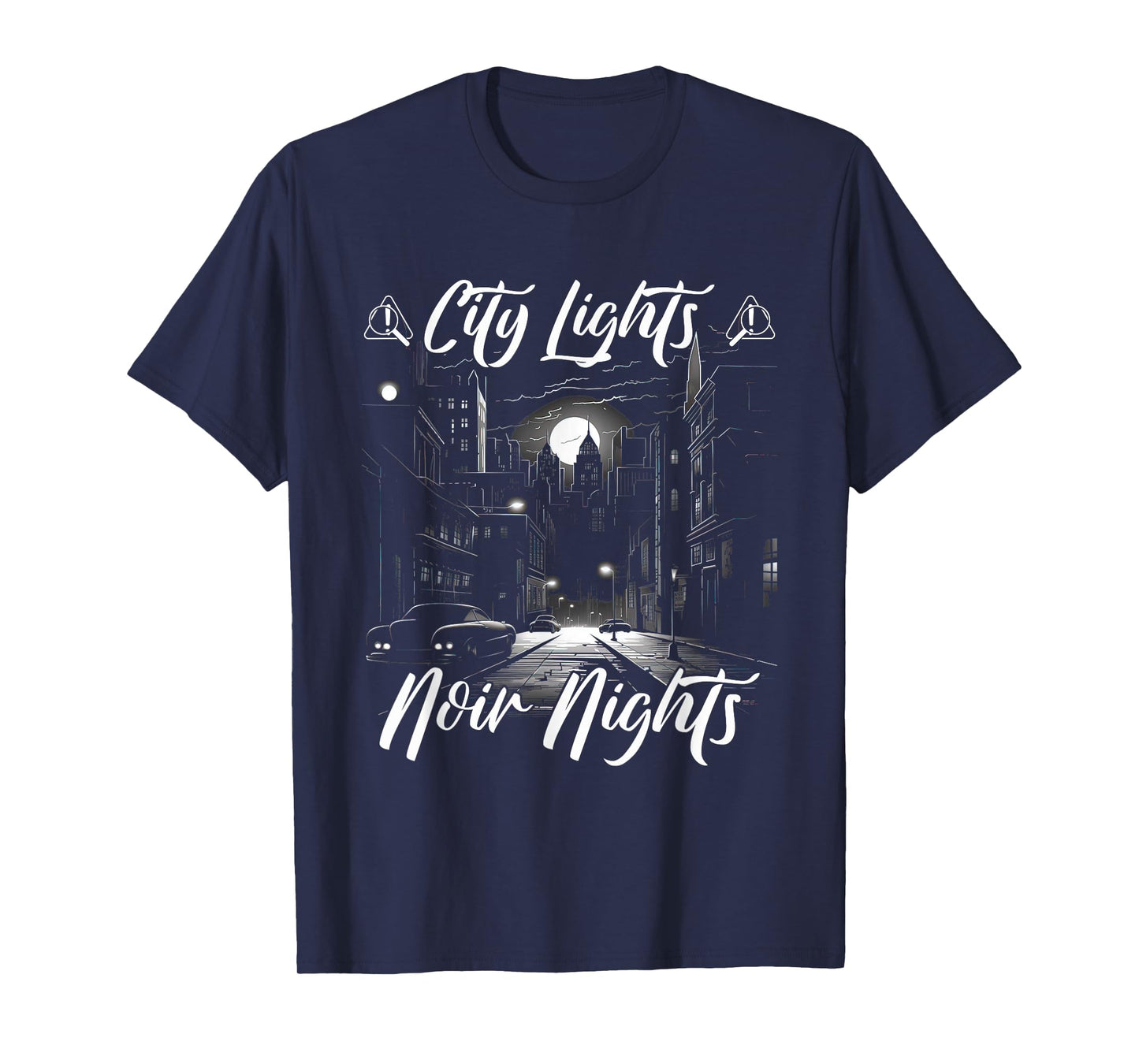 Futuristic Movie Art City Lights Nights Neo Noir T-Shirt
