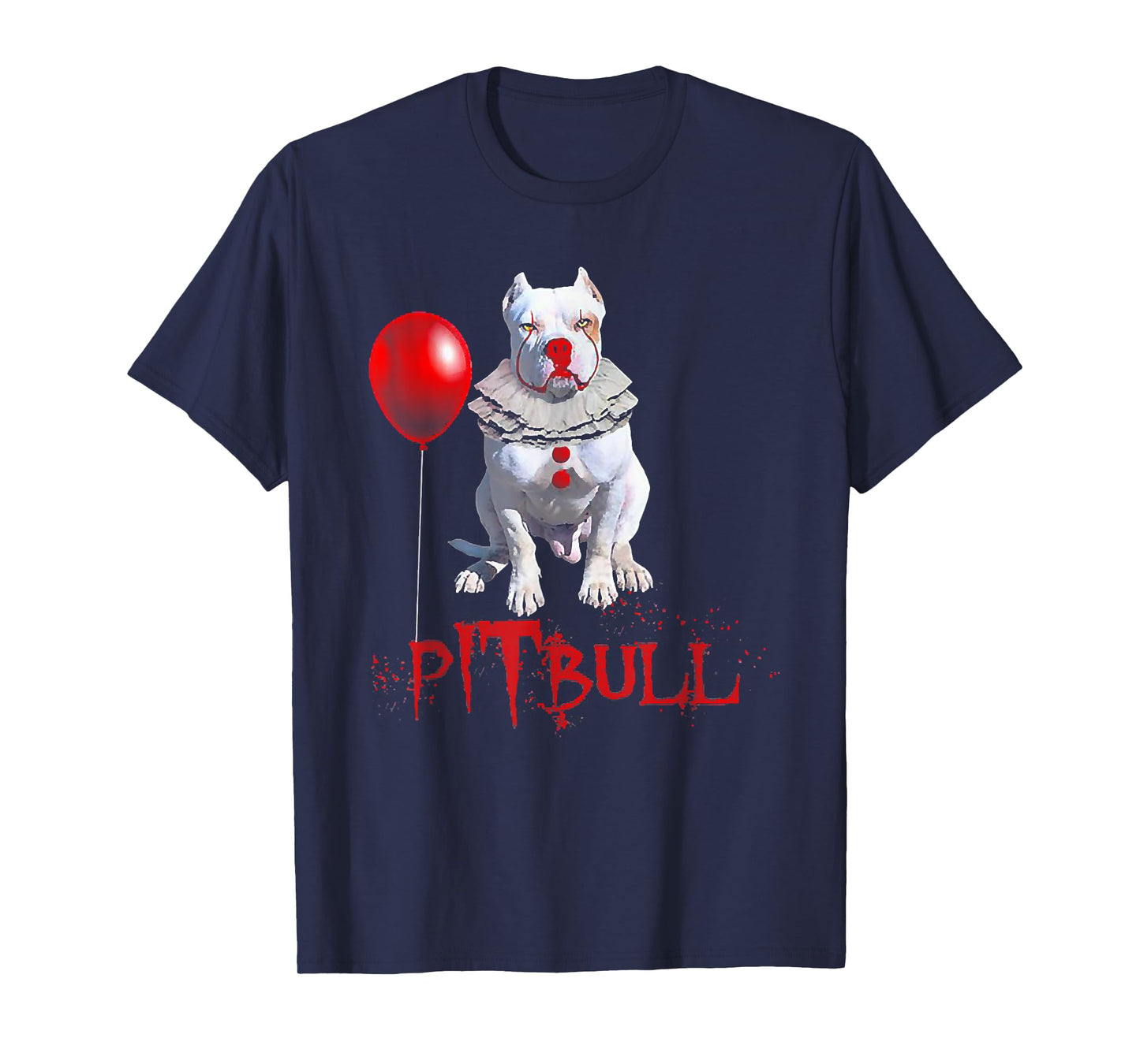 Pitbull Horror Movie Halloween Custome T-Shirt