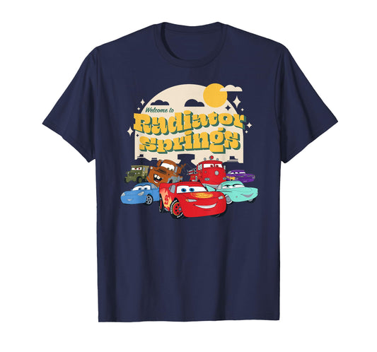 Disney Pixar Cars on The Road Radiator Springs T-Shirt