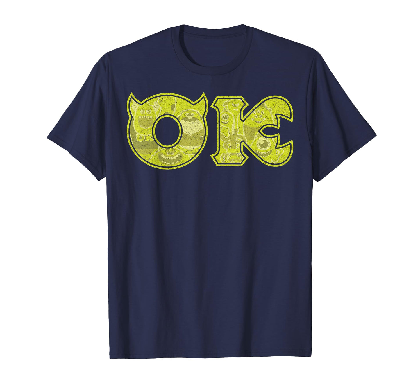 Disney Pixar Monsters University Oozma Kappa Logo Fill T-Shirt