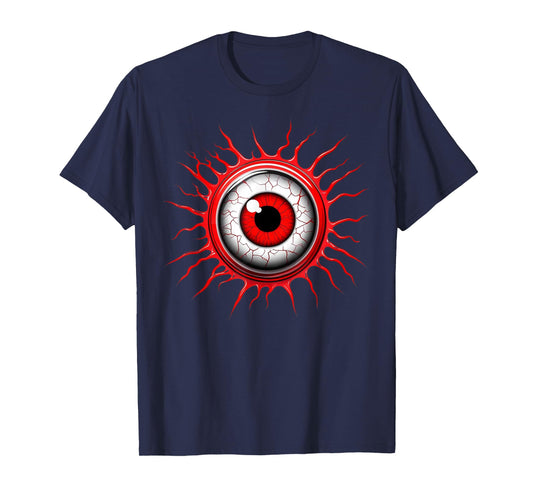 Eyeball Scary Red Veins Eyeball T-Shirt