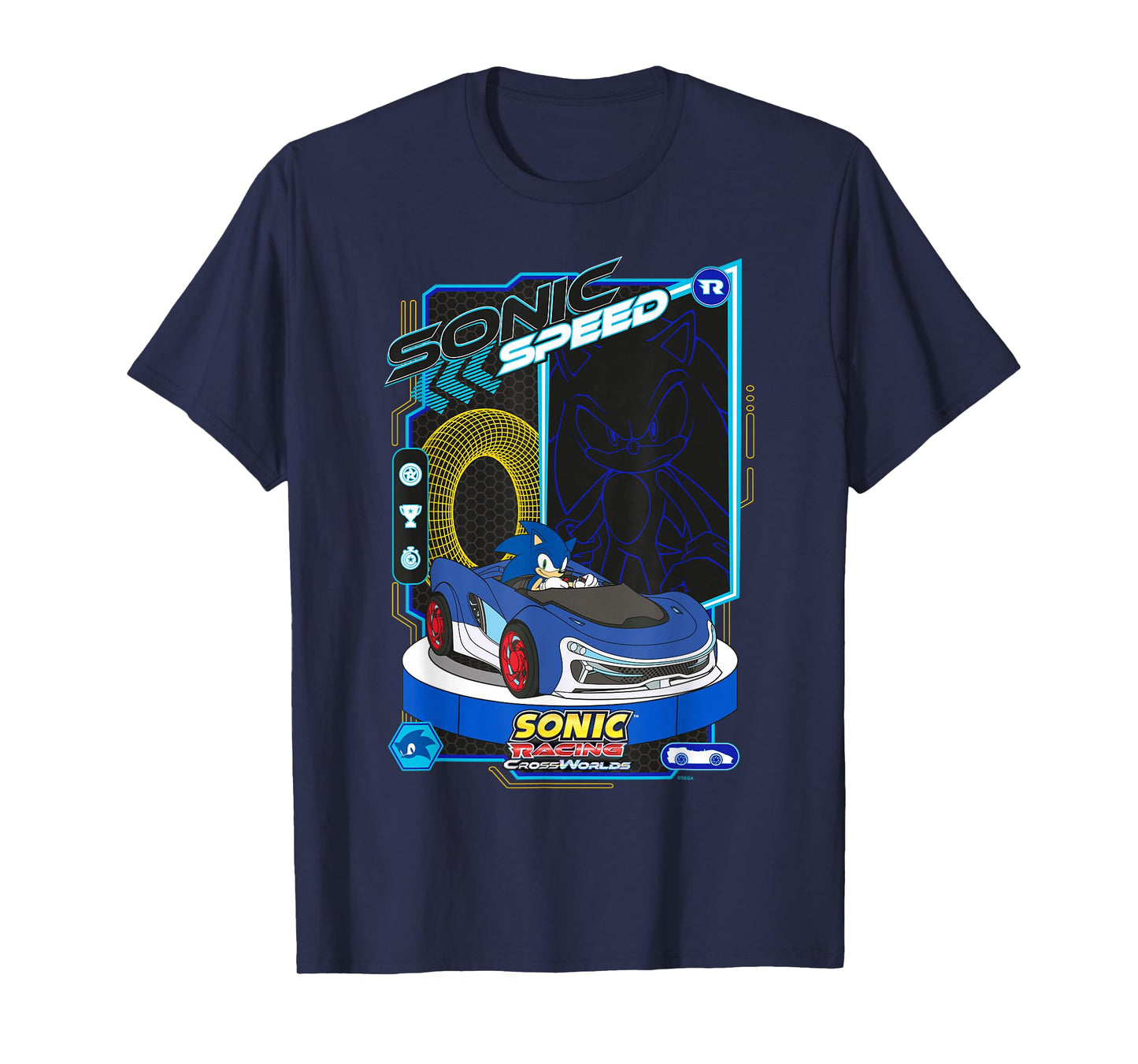 Sonic Racing CrossWorlds - Sonic the Hedgehog "Sonic Speed" T-Shirt