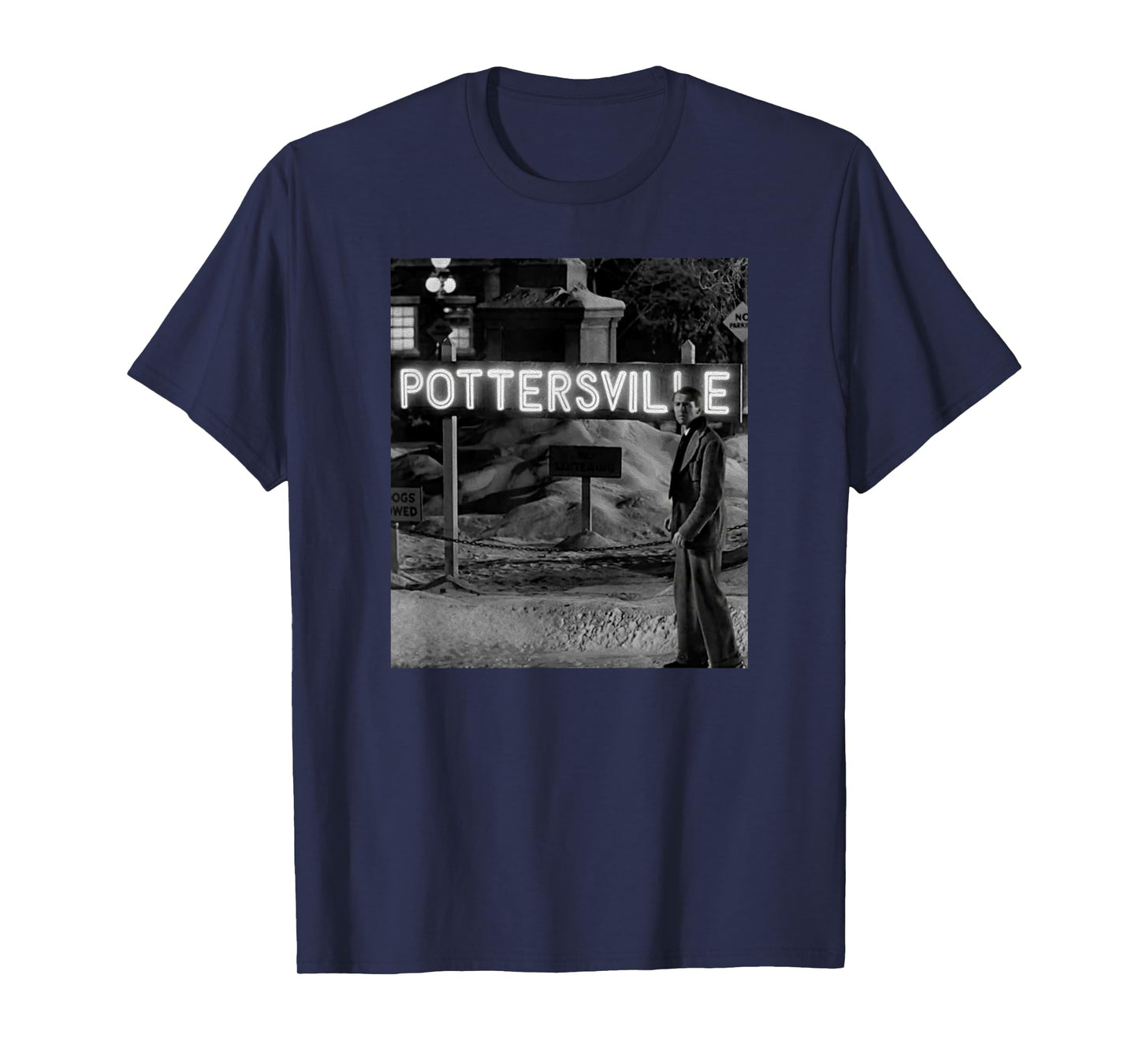 Pottersville Vintage Christmas Classic It's a Wonderful Life T-Shirt