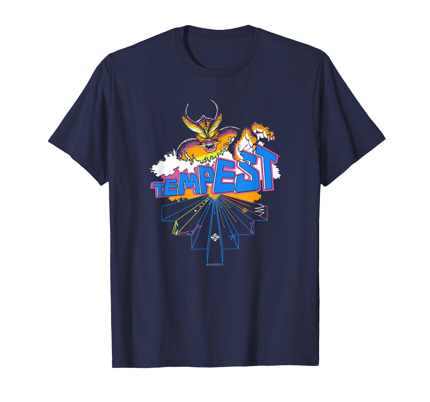 Atari Tempest Monster Vintage Arcade Video Game T-Shirt