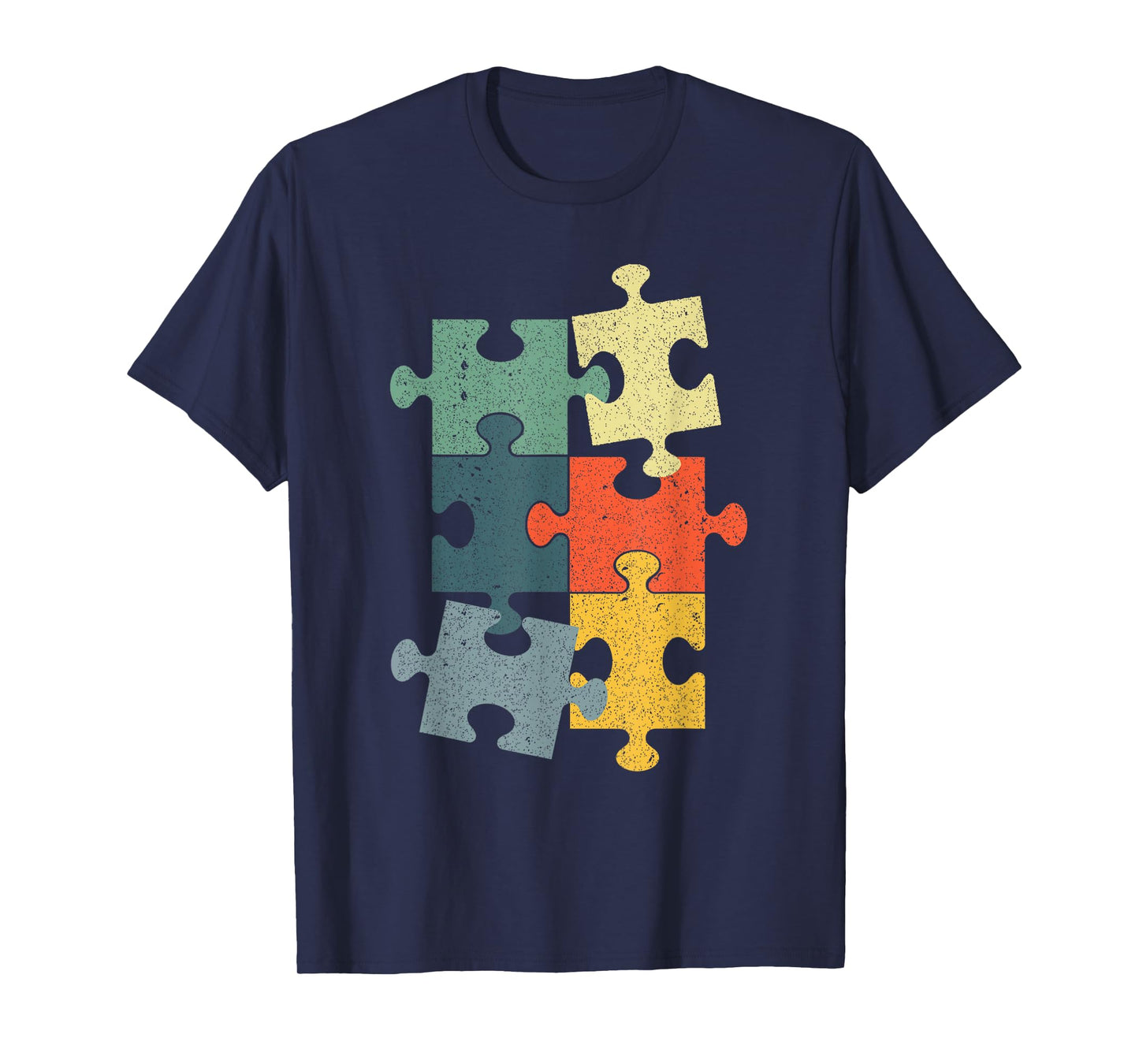 Cute Puzzle Piece Design For Men Women Puzzler Jigsaw Puzzle T-Shirt
