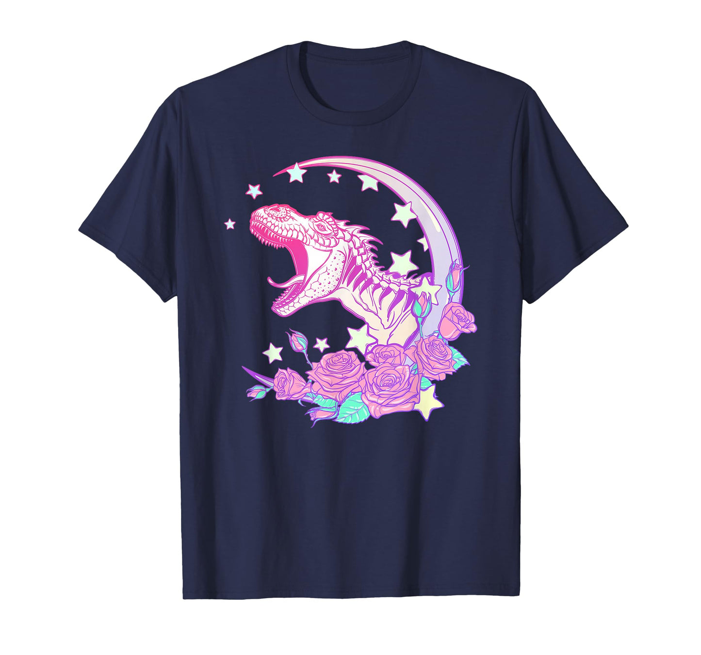 Pastel Goth Trex Tshirt - Vaporwave Aesthetic T-Shirt