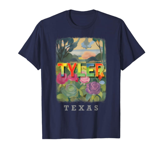 Tyler Texas TX Rose Garden Splendor SD894 T-Shirt