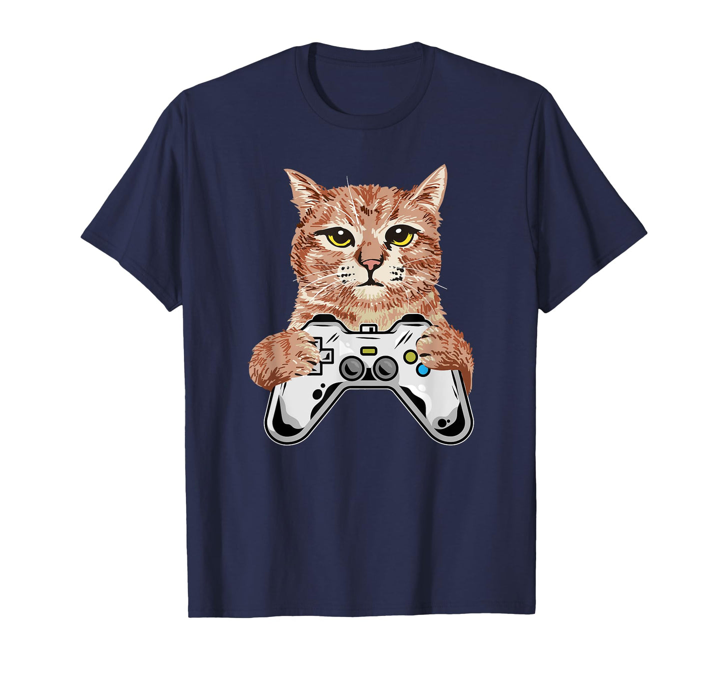 Video Games for Kids Adults Cat Lover Girls Boys Funny Gamer T-Shirt