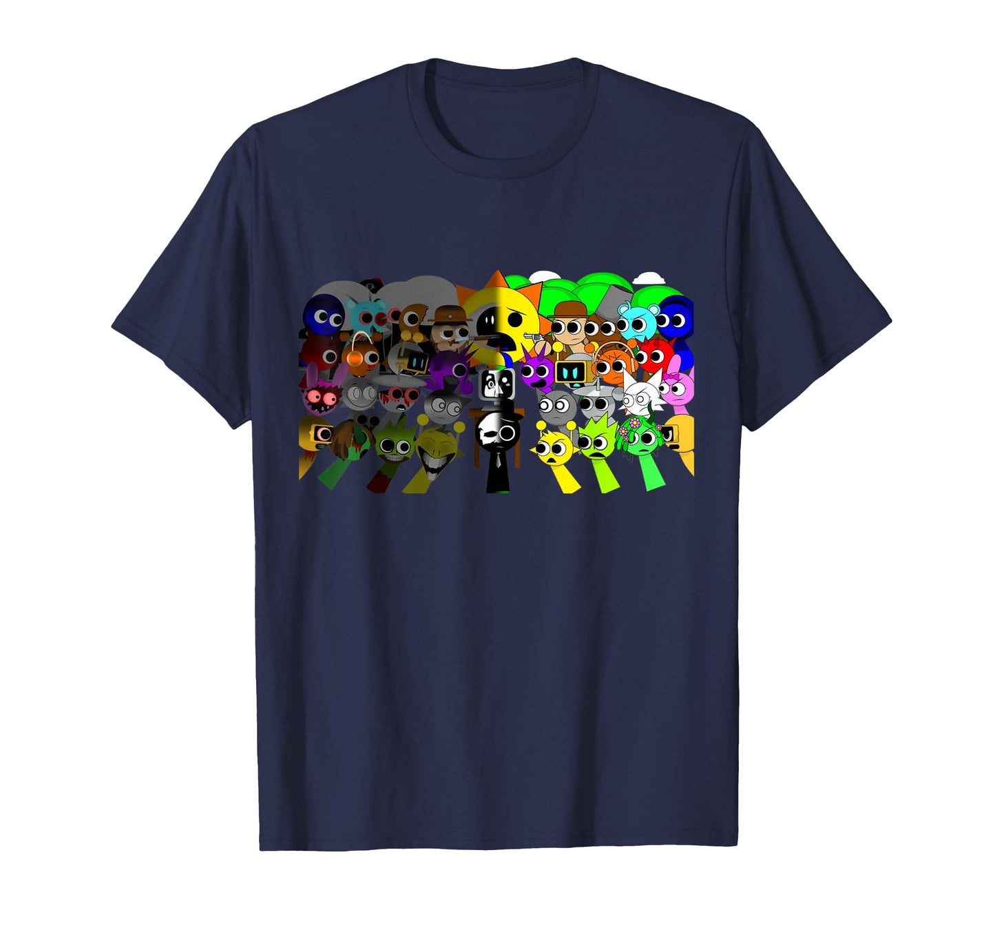 Sprunky Fight! | Simon Jevin Funbot Oren Pinki Tunner T-Shirt
