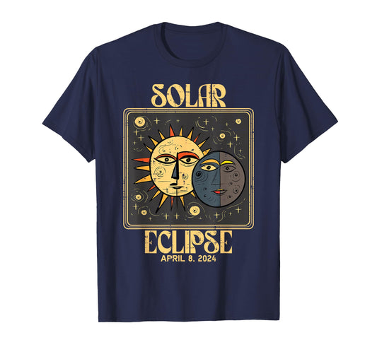Solar Eclipse Tarot April 8 2024 Totality Women Men Kids T-Shirt