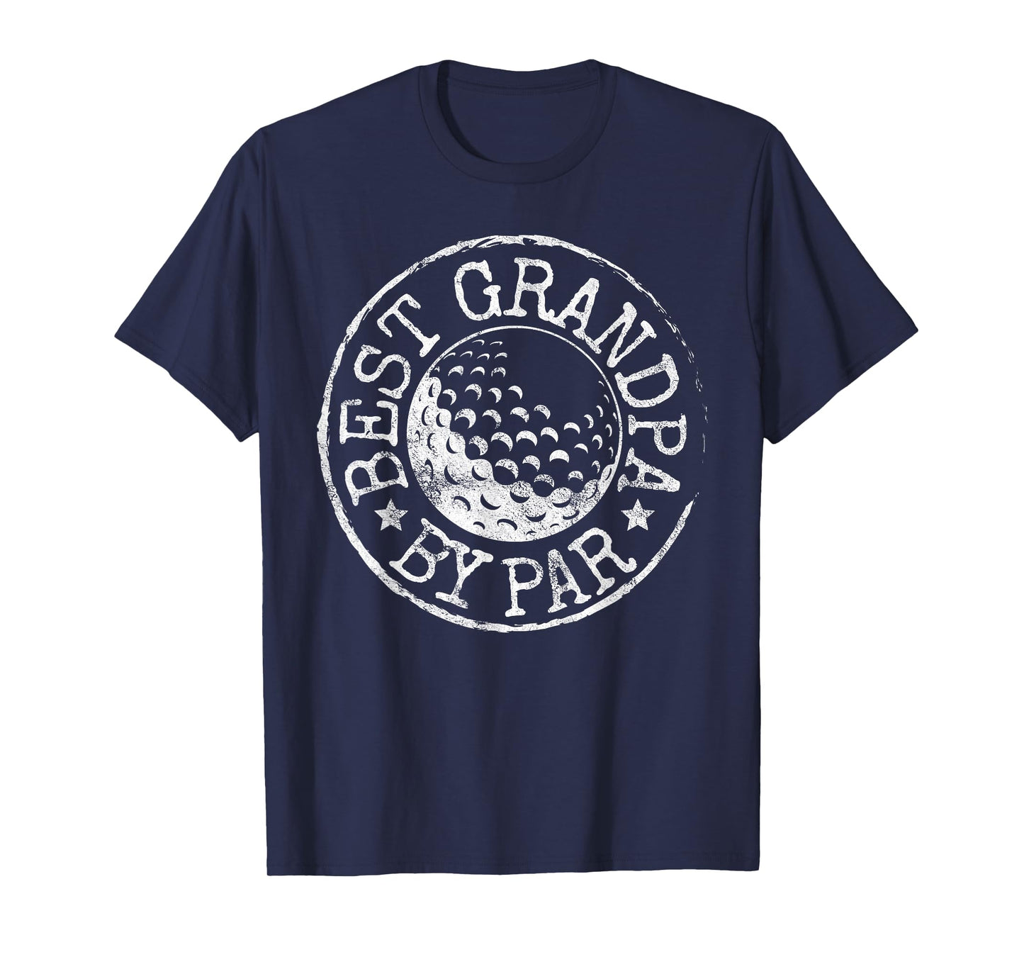 Best Grandpa by Par Golf Father's Day Gift Grandad Golfer T-Shirt