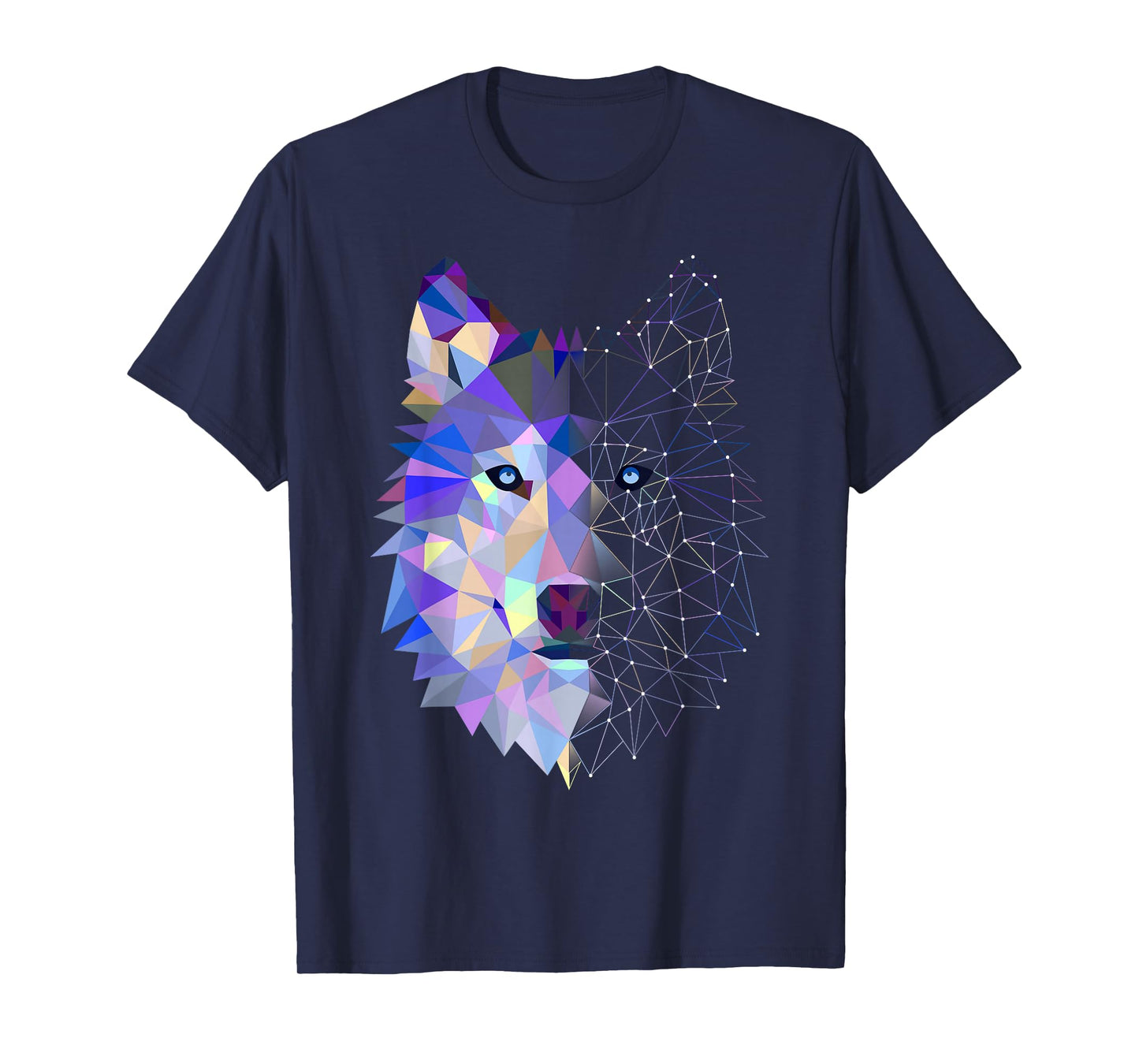 Splash Art Wolf Lover T-Shirt