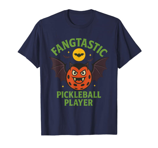 Halloween Costumes Adult Pickleball Fangtastic Tee T-Shirt