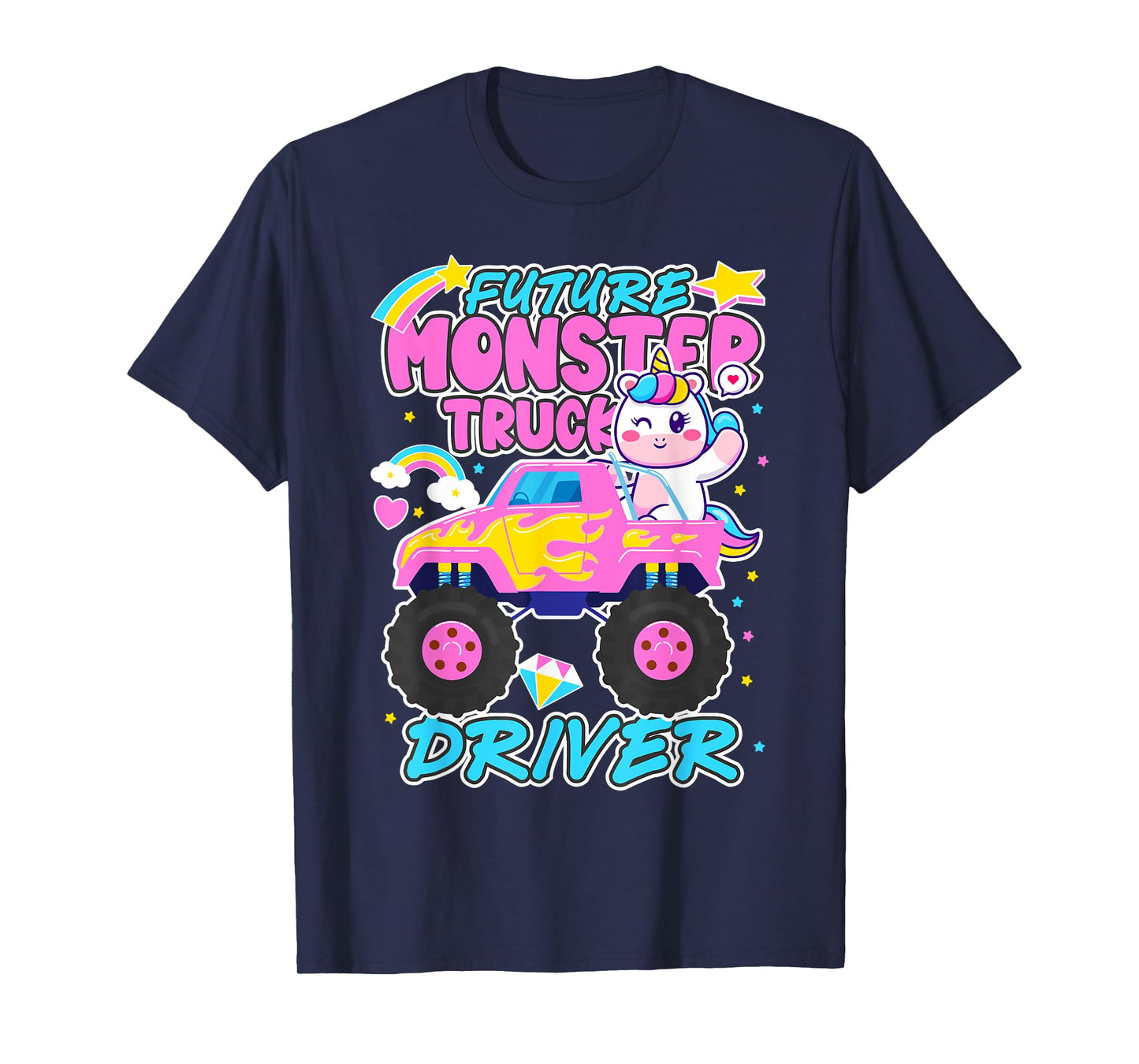 Future Monster Trucks Driver Funny Monster Trucking Lovers T-Shirt