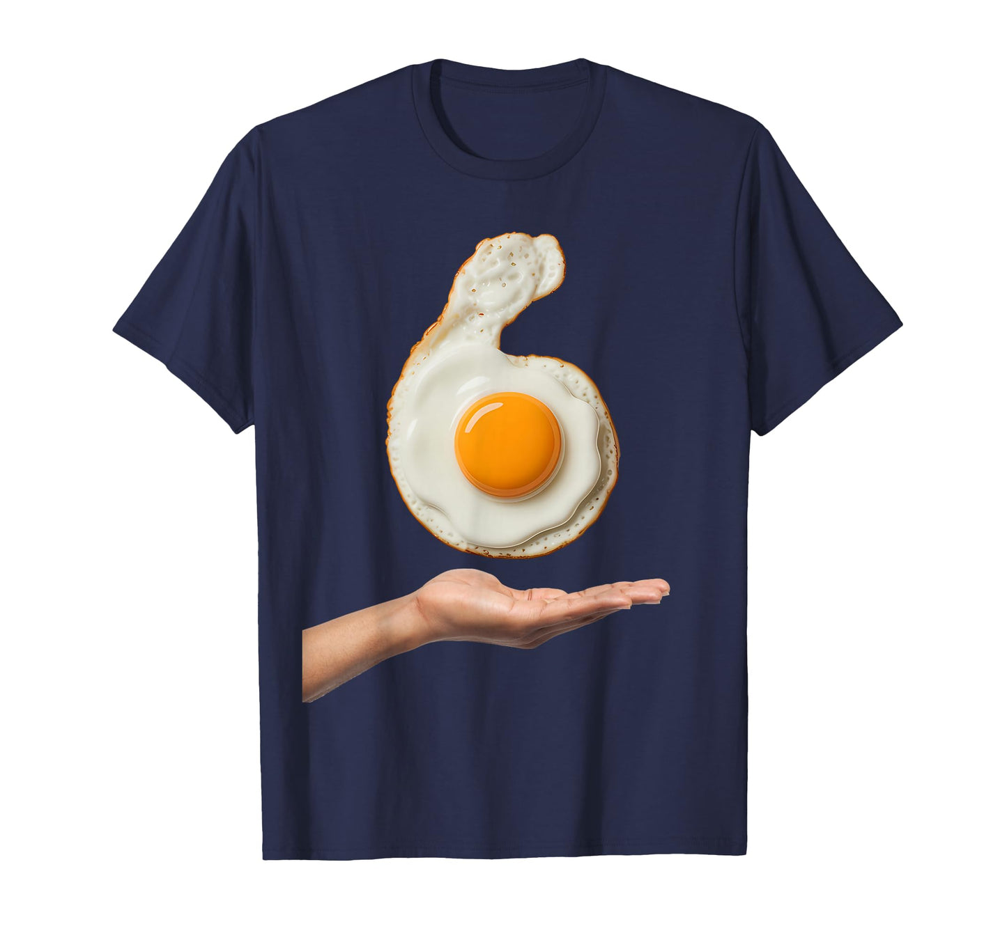 Number 6 Matching 67 Meme Breakfast Egg T-Shirt