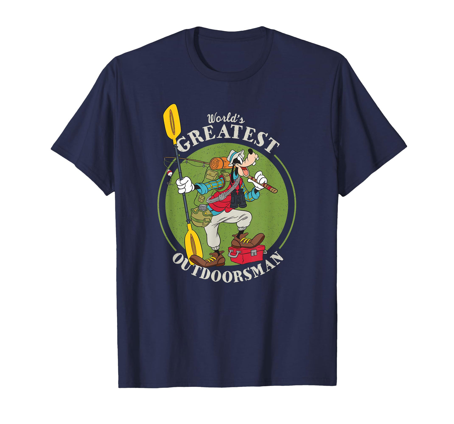 Disney Goofy Outdoorsman Father's Day T-Shirt Small
