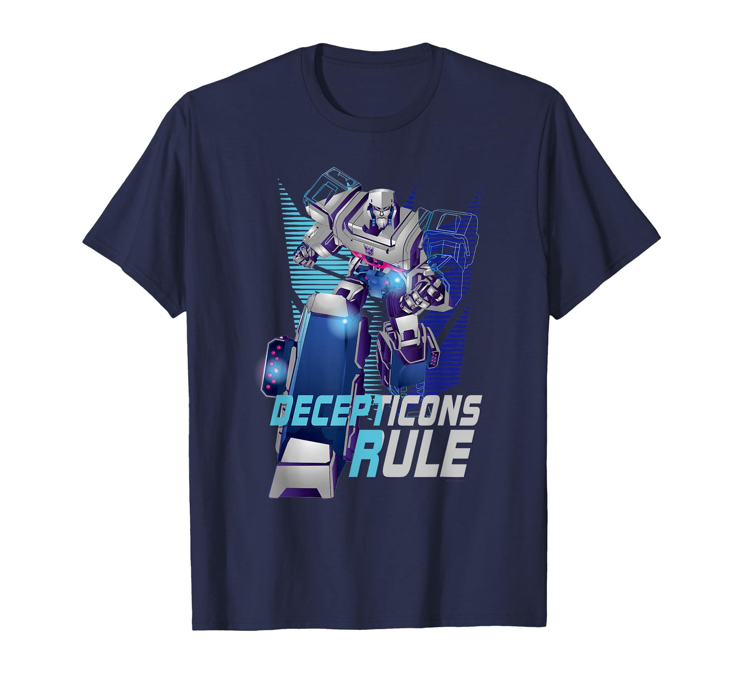 Transformers Megatron Decepticons Rule Epic Logo T-Shirt