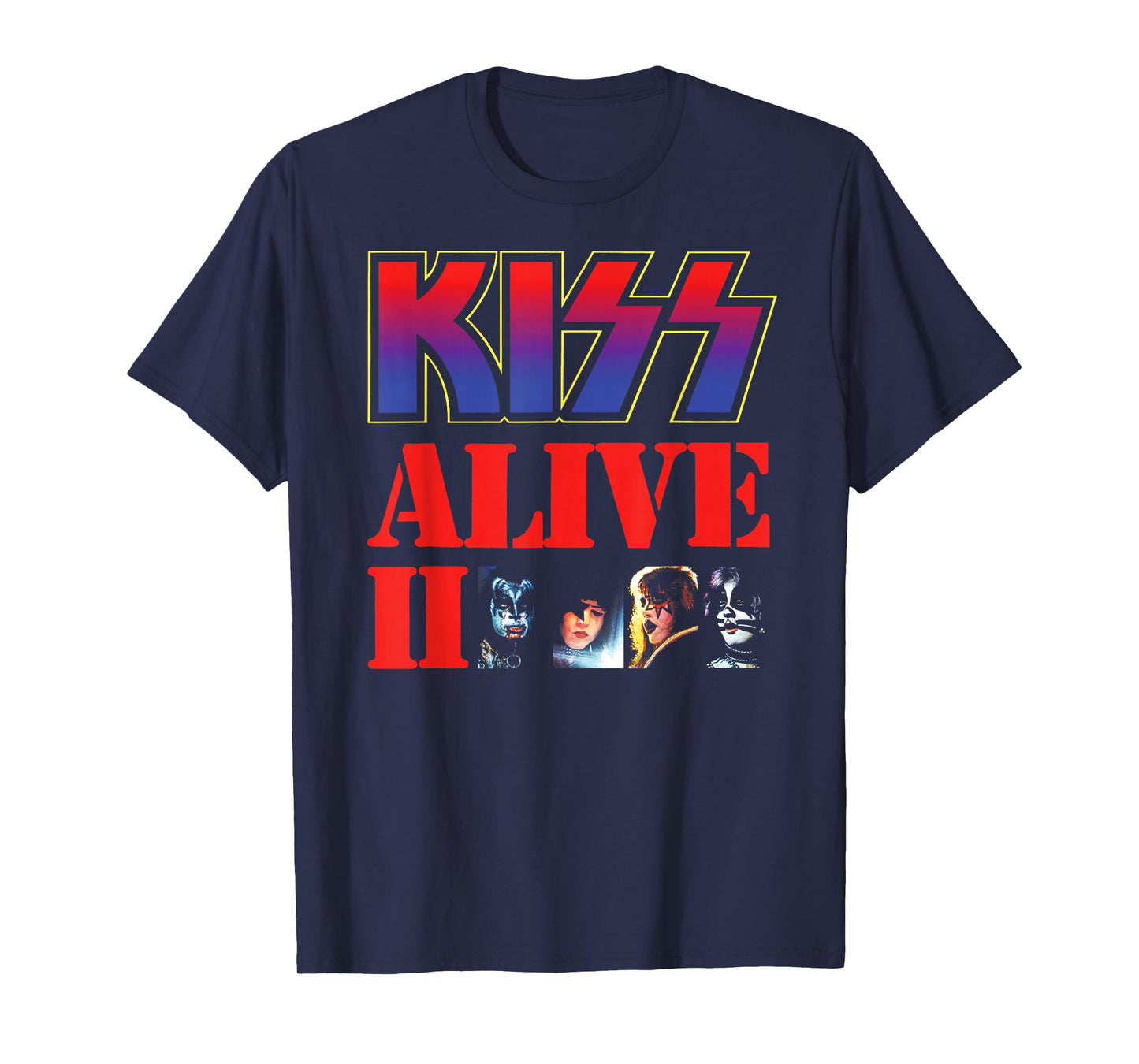KISS - 1977 Alive II T-Shirt