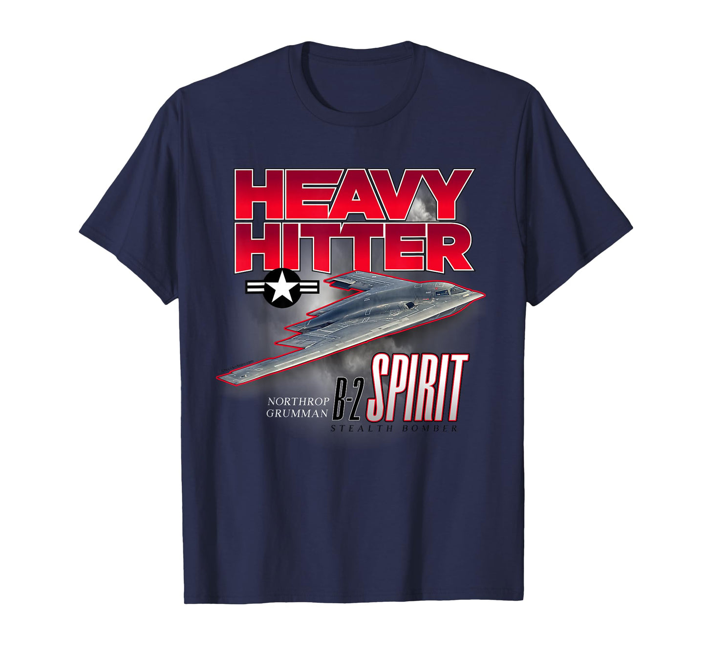 Aviation Tees: B-2 Spirit Stealth Bomber T-Shirt T-Shirt