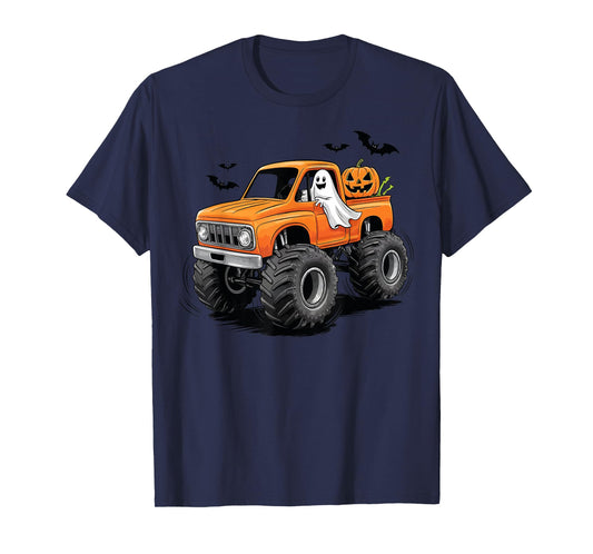 Monster Truck Pumpkin Halloween pumpkin smasher T-Shirt