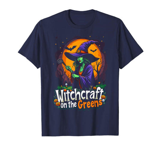 Golf Halloween Spooky Golf Player GolferTrick Or Treat T-Shirt