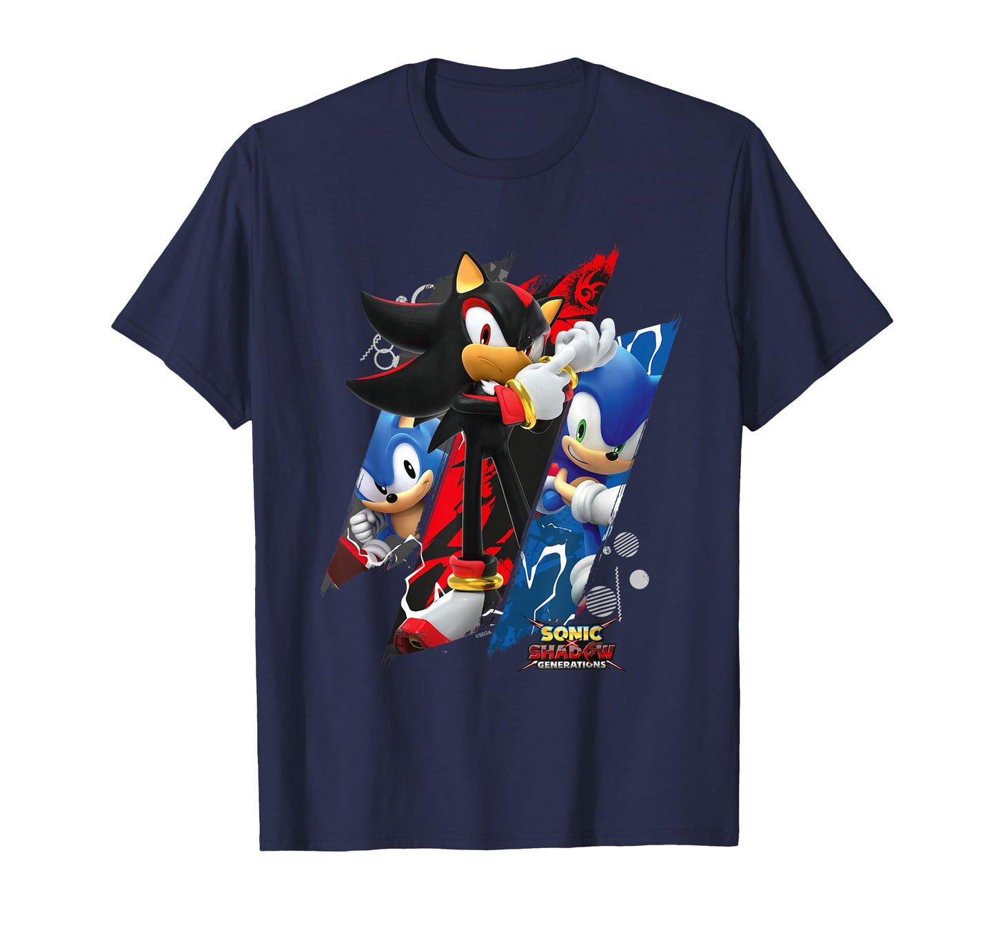 Sonic the Hedgehog, Sonic X Shadow Generations - Trio T-Shirt