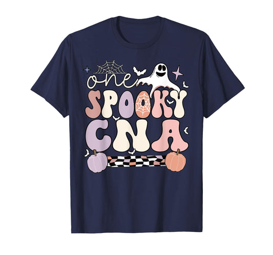 Spooky Certified Nursing Assistant Halloween CNA T-Shirt