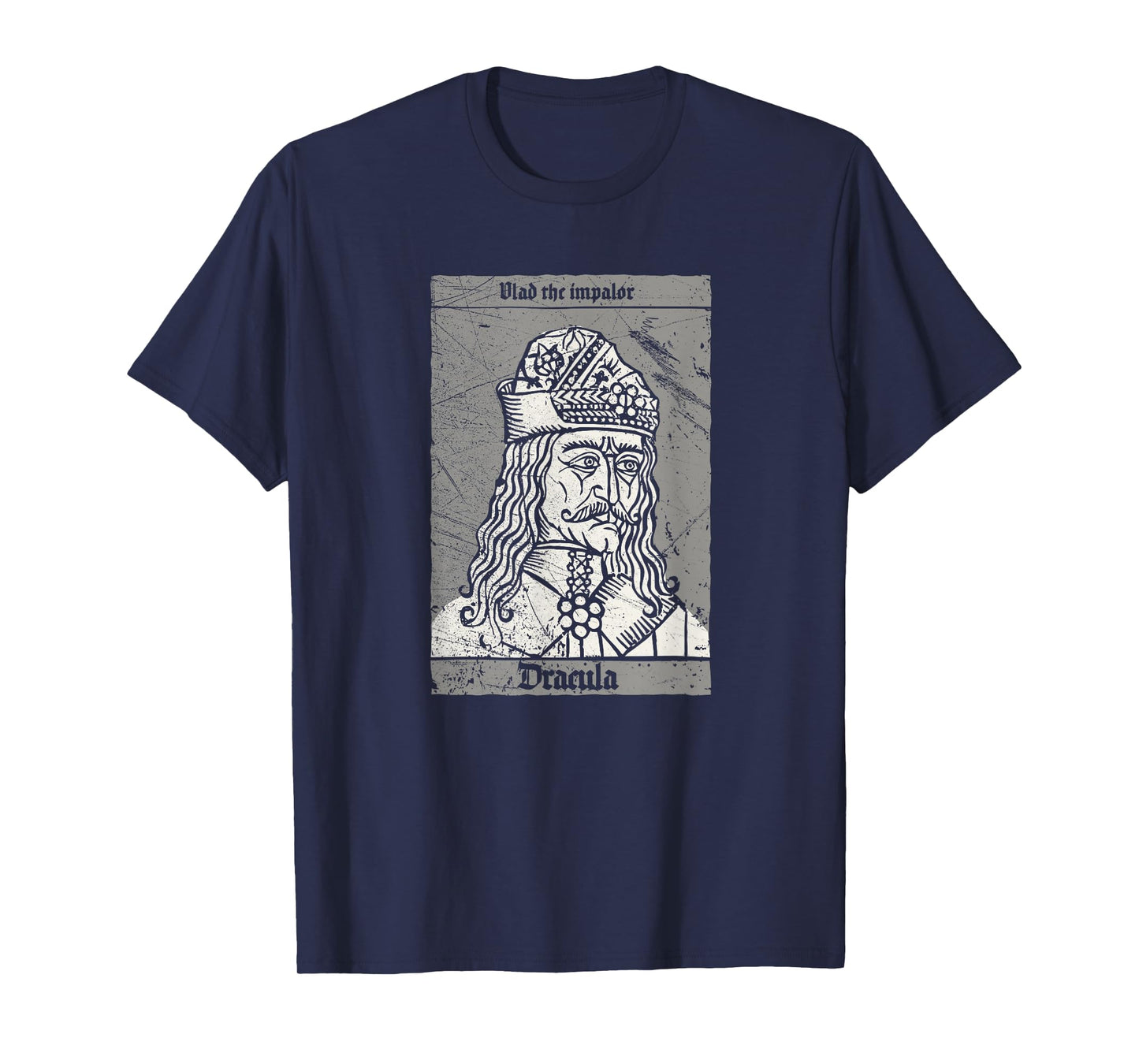Occult Dracula - Vlad The Impaler Horror Vampire T-Shirt
