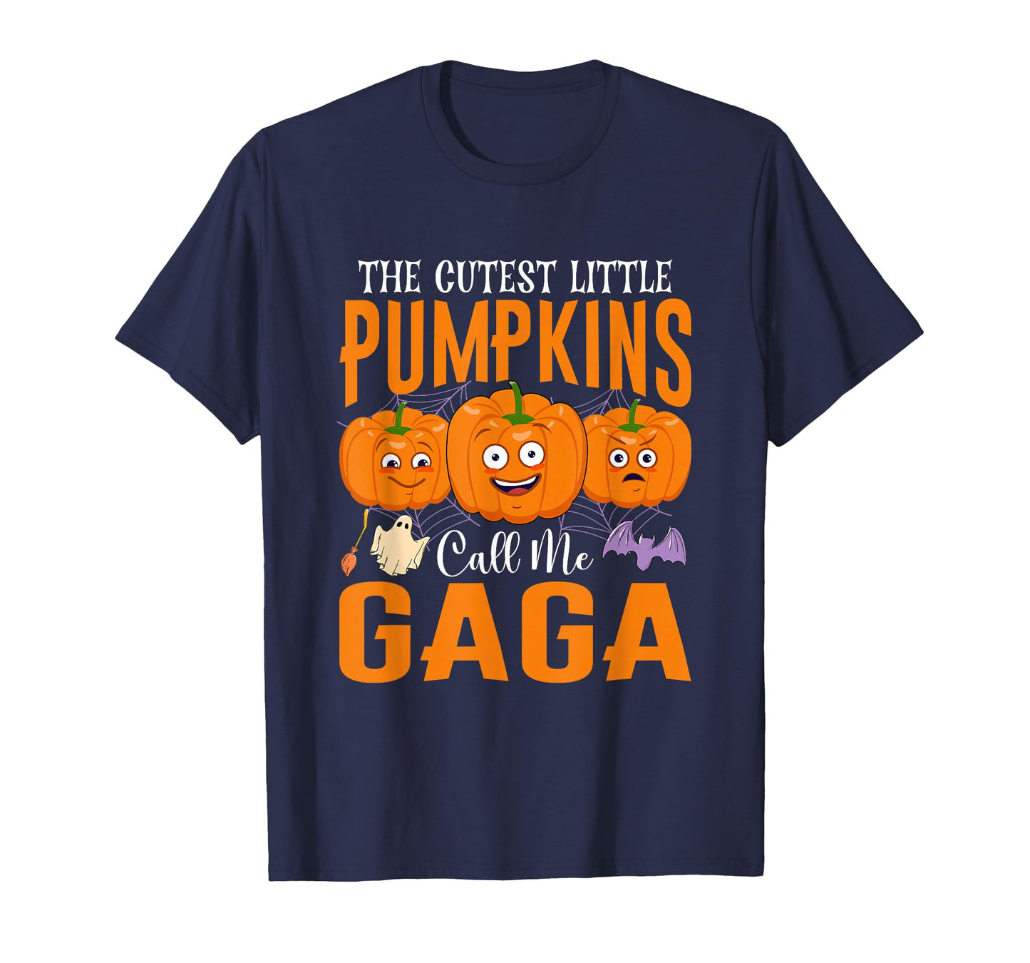 Halloween The Cutest Little Pumpkins Call Me Gaga Pumpkin T-Shirt