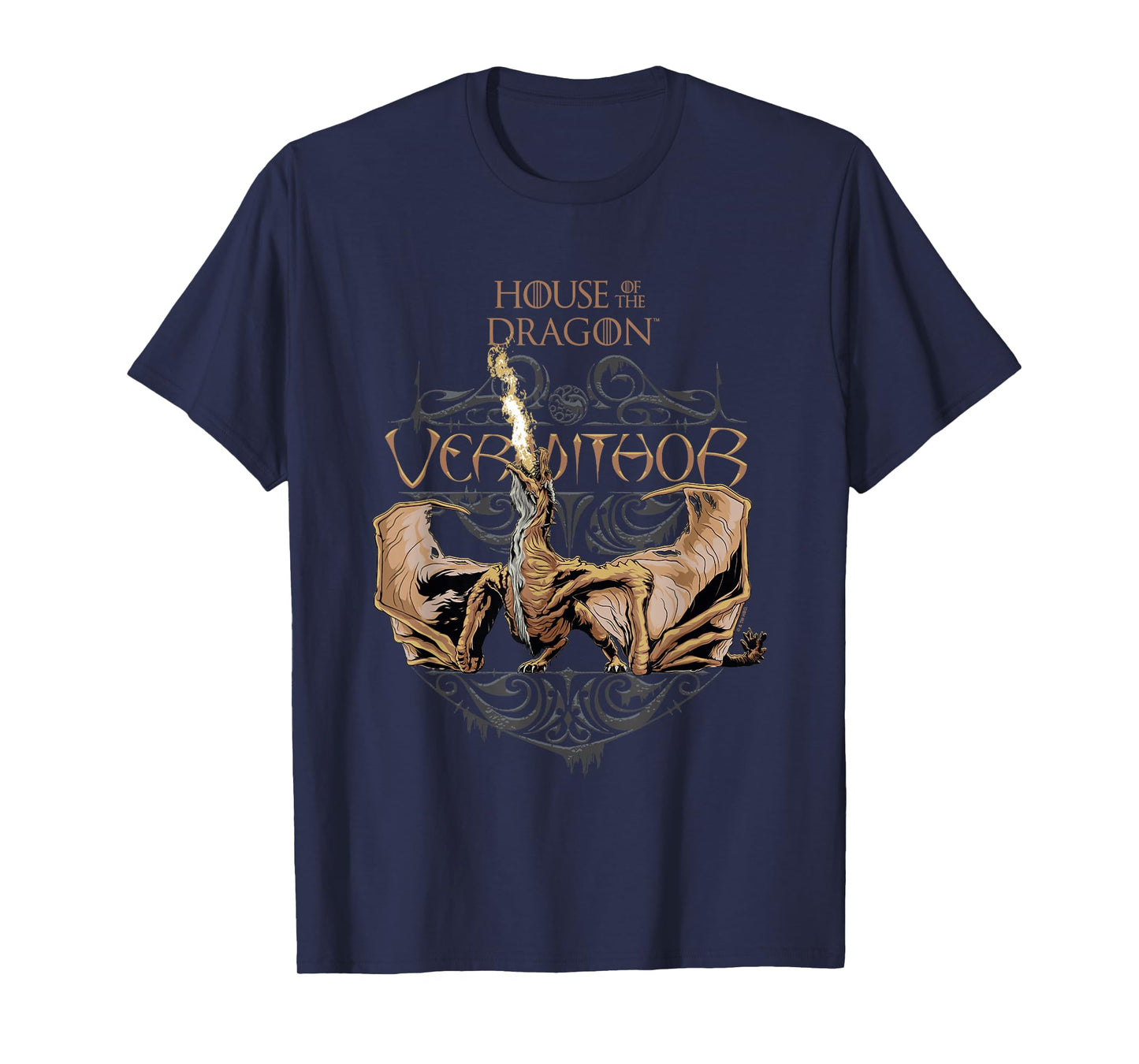 House of the Dragon Iconic Majestic Vermithor Chest Poster T-Shirt