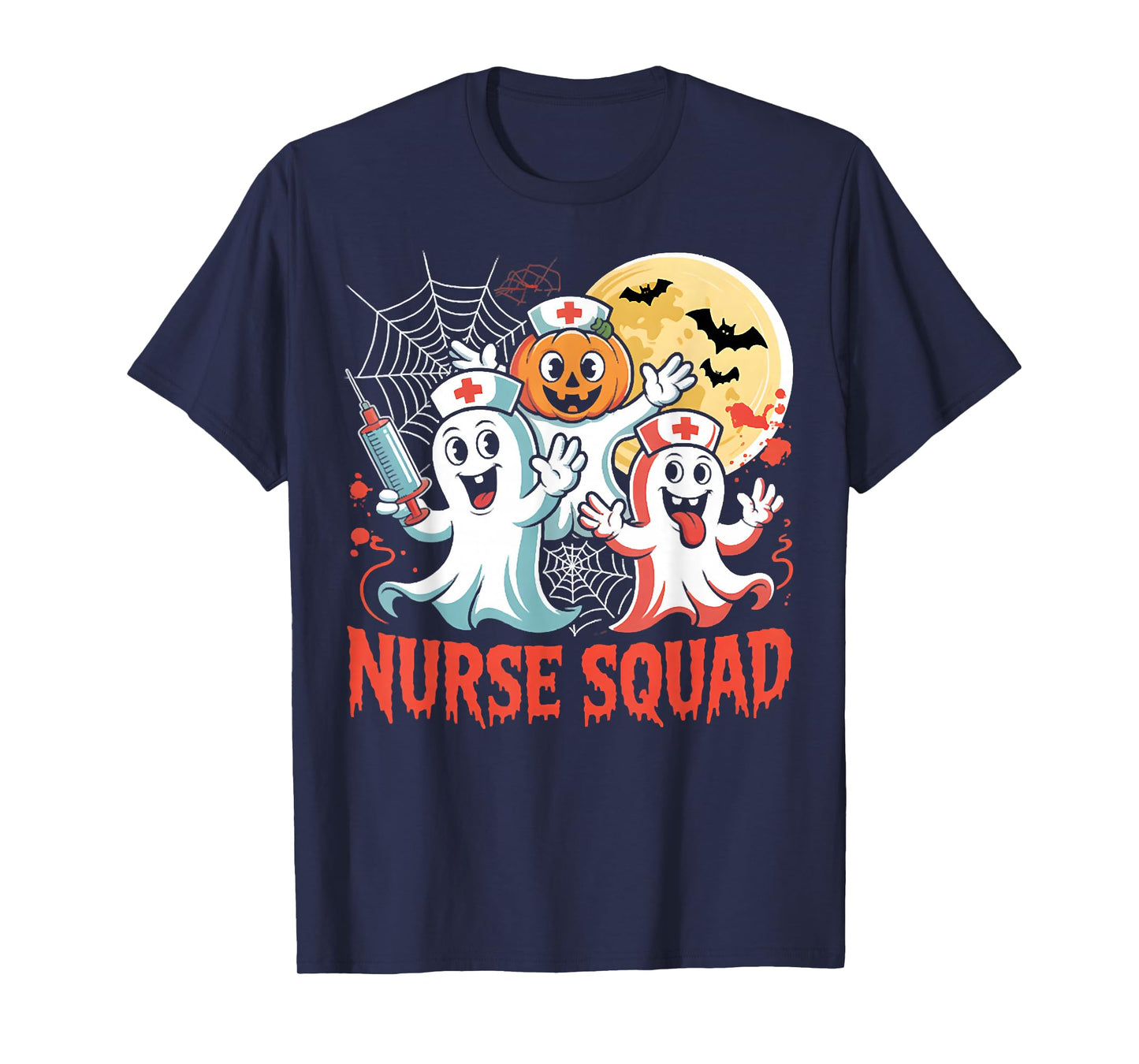 Halloween Nurse Squad, Halloween Ghost Crew, Boo Boo Crew T-Shirt