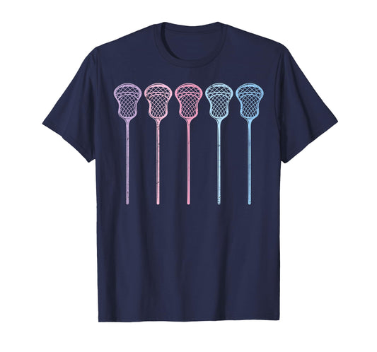 Lacrosse Lacrosse Sticks woman girls retro T-Shirt