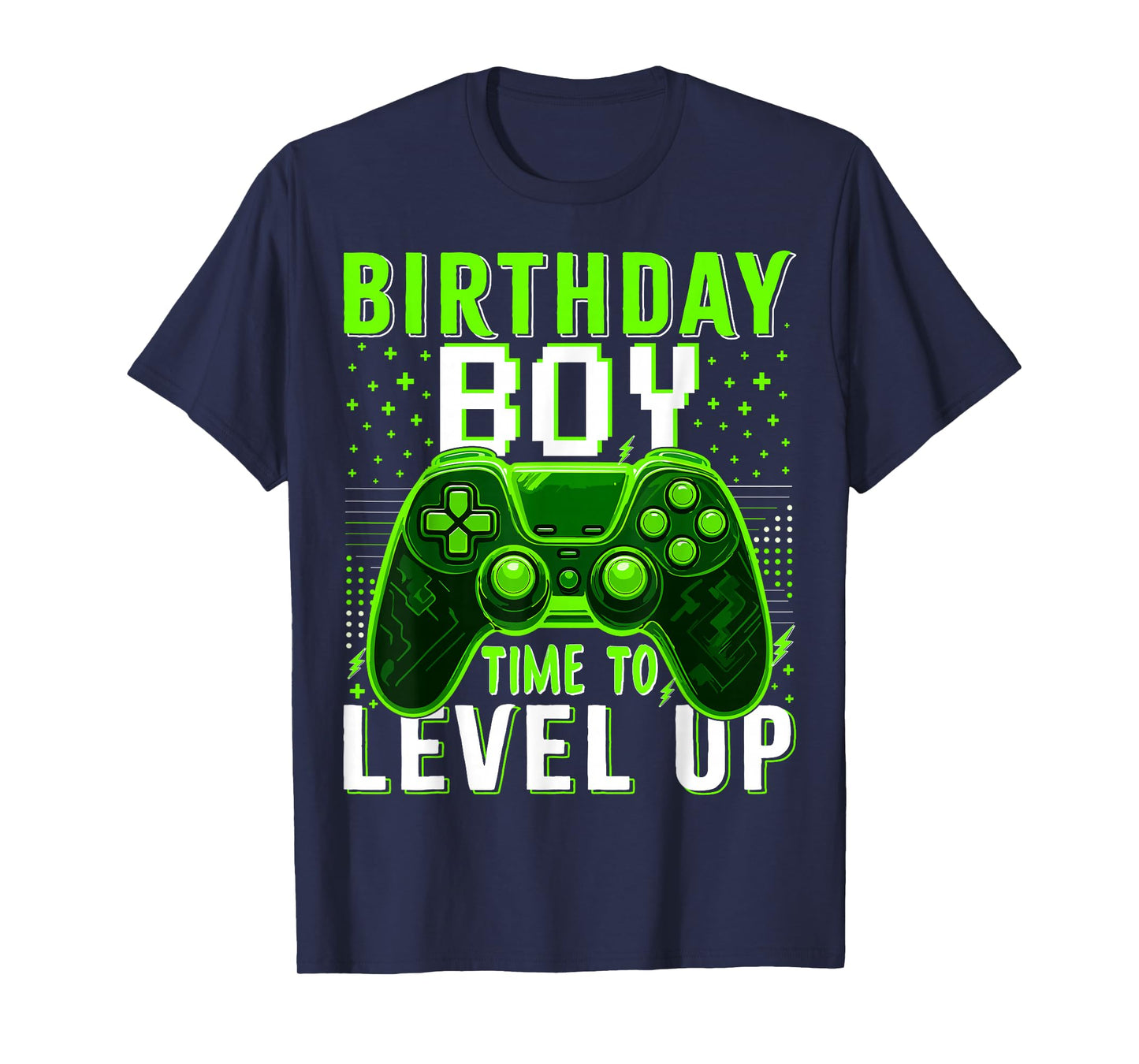 Birthday Boy Time to Level Up Video Game Birthday Gamer Boys T-Shirt