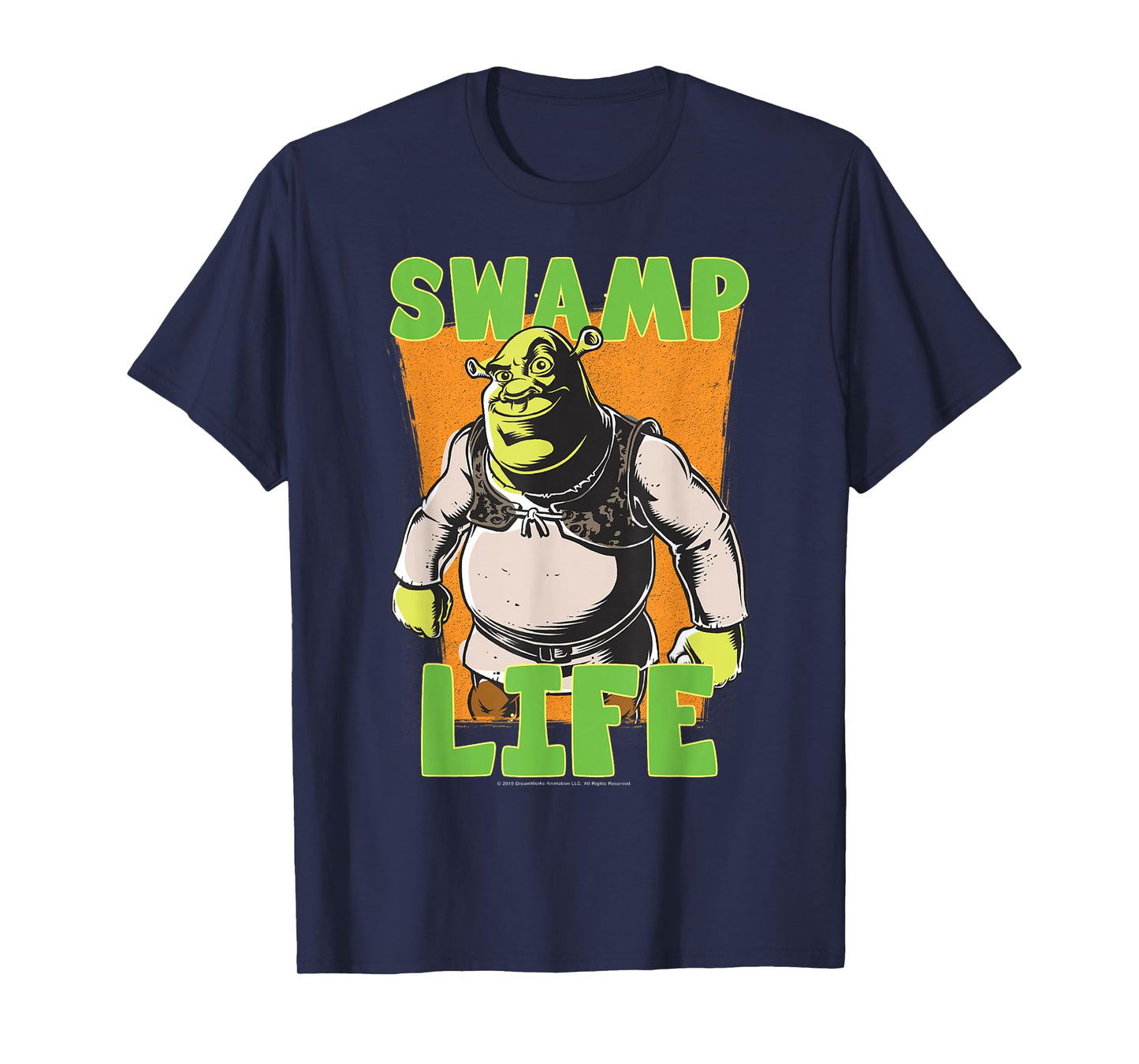 Shrek Cartoon Swamp Life T-Shirt