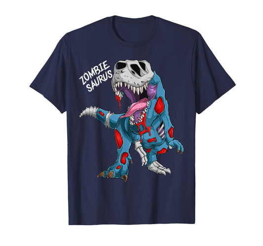 Dinosaur Shirt Zombiesaurus T-Rex Zombie Costume Halloween T-Shirt
