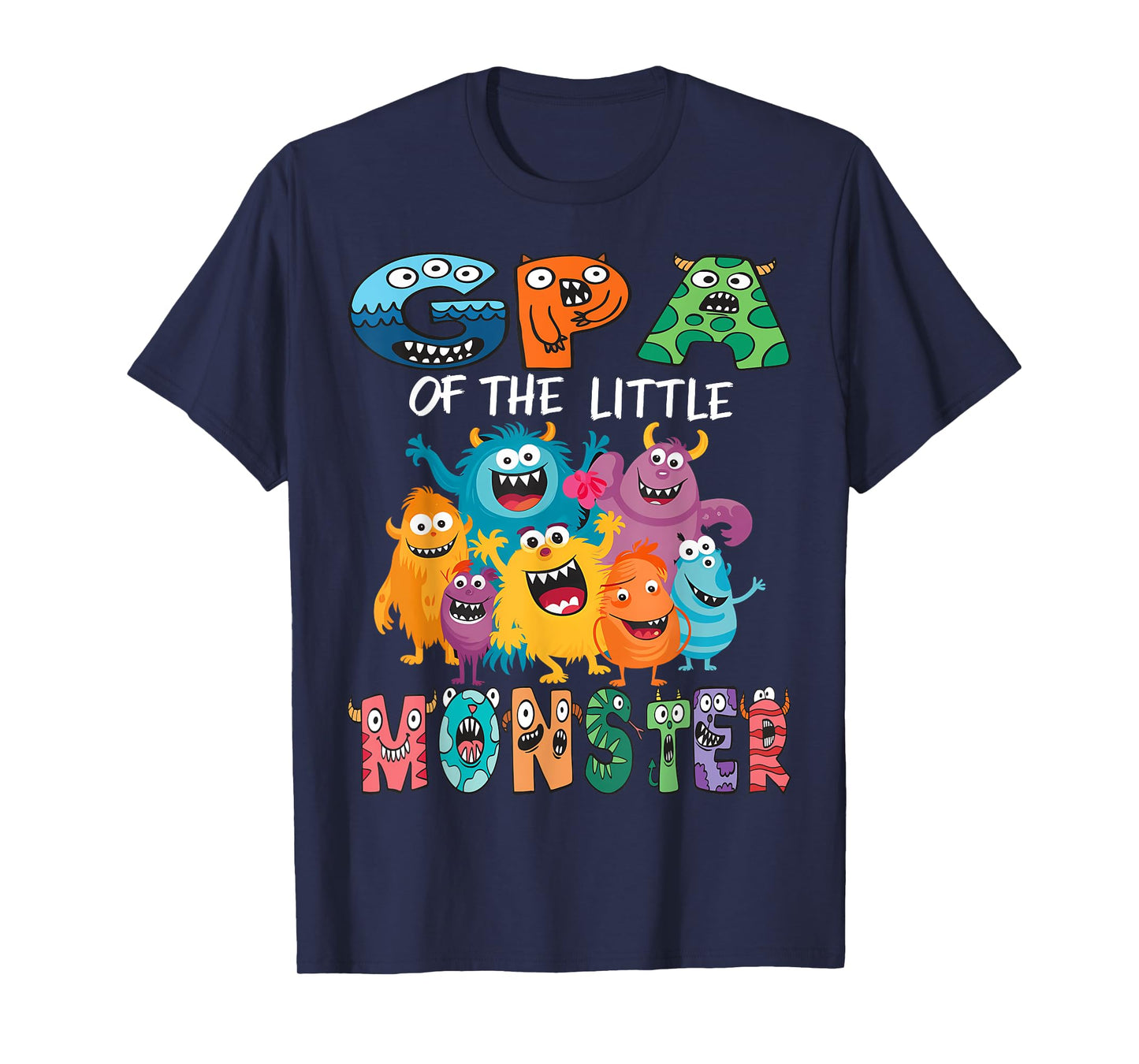 GPA Of The Little Monster Kids 1St Birthday Party T-Shirt
