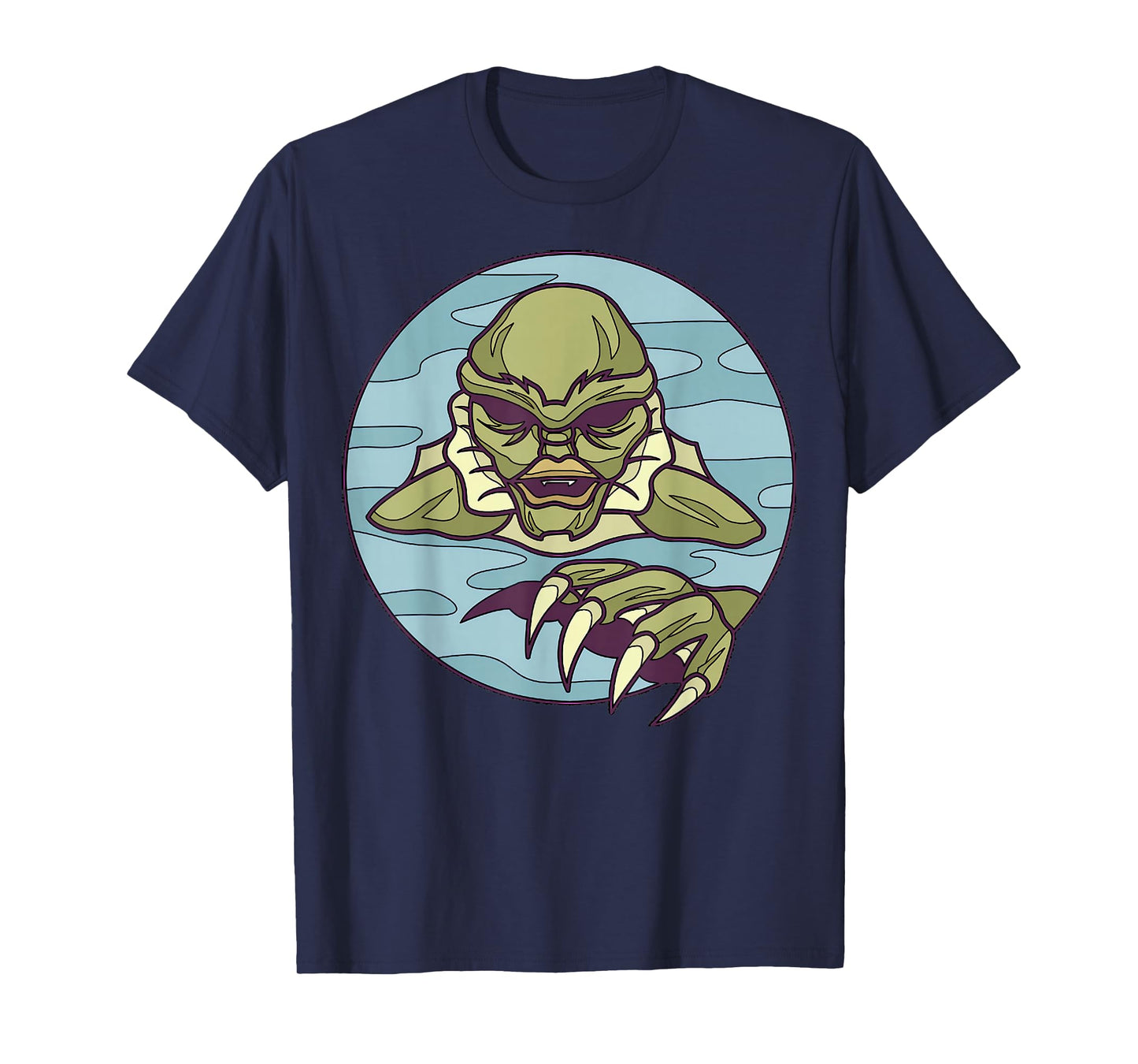 Creature From A Lagoon Iconic Horror Monster Art T-Shirt